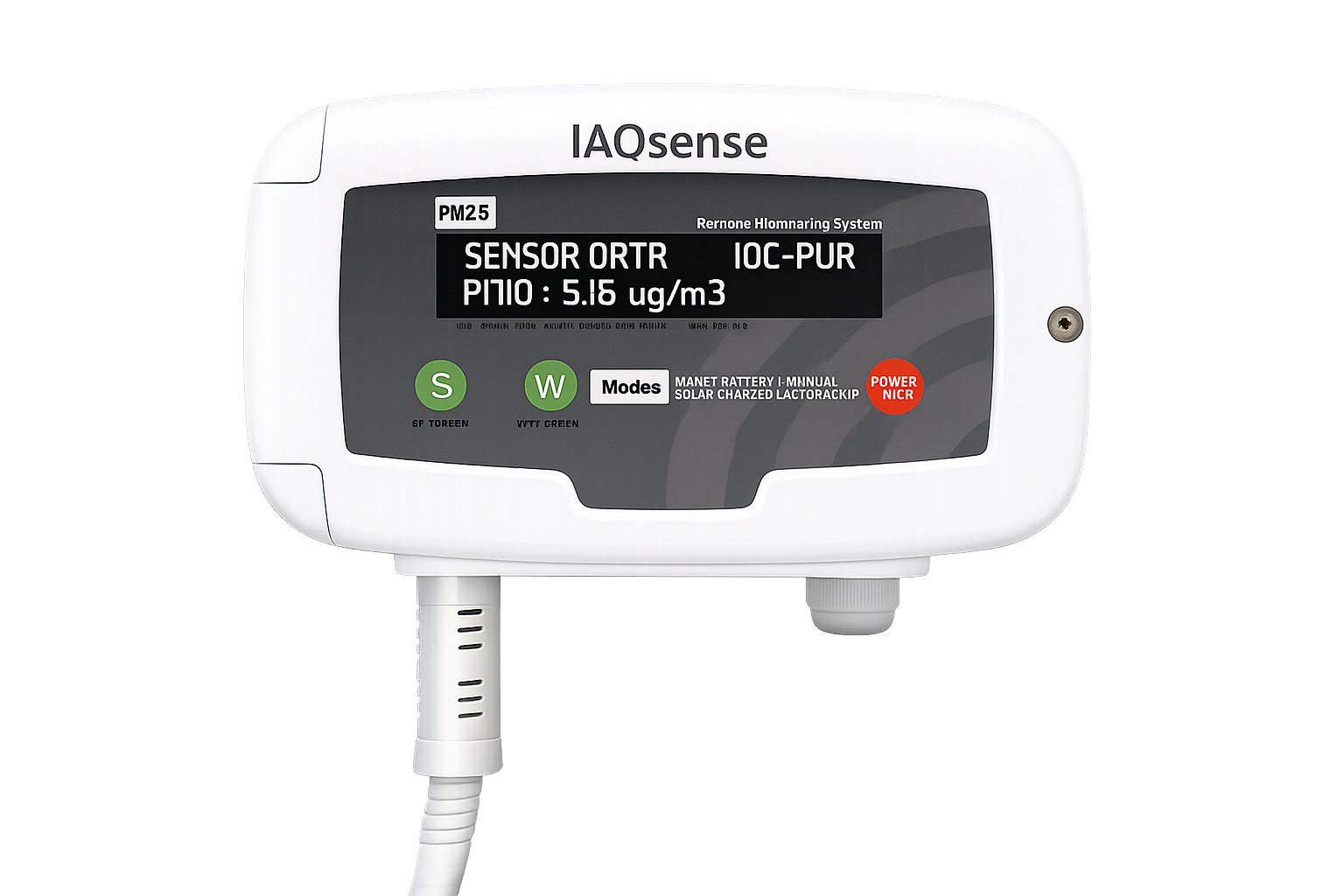 IAQSense Enterprise Monitoring System Display Matrix